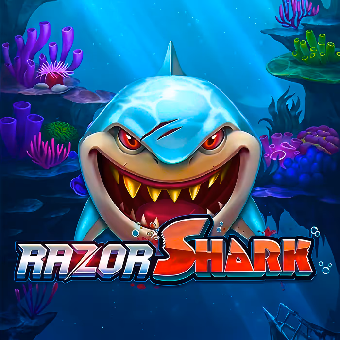 Razor Shark ocean slot with mystery seaweed features